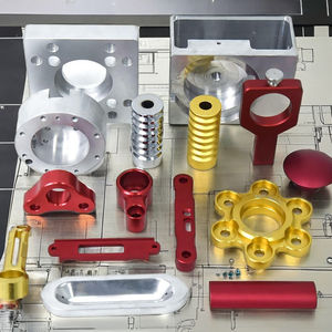 Accessoires métalliques de forage 3D de haute précision anodisation personnalisée <span class=keywords><strong>CNC</strong></span> fraisage usiné pièces de brochage 3D en laiton/aluminium/acier - Product Image 3