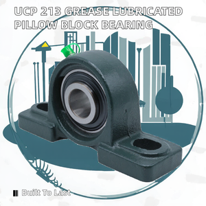 ตลับลูกปืนแบบแท่น UCP213 CNZ พร้อมจาระบีหล่อลื่นในตัว  พร้อมตัวเรือนแบบ Plummer Block  ตัวเรือนเหล็ก P2 ความแม่นยำสูง - Product Image 2