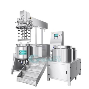 Homogénéisateur émulsifiant 300L pour beurres corporels, machine mélangeuse émulsifiante pour cosmétiques, cuve de mélange liquide pour lotions - Product Image 1