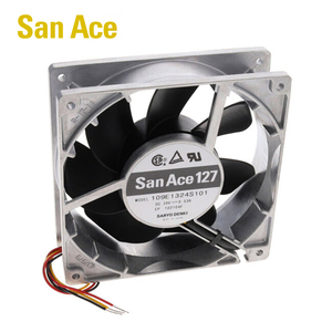 พัดลมระบายความร้อนแบบแกน SANYO DENKI San Ace รุ่น 109E1324S101 ขนาด 127*127*38 มม. 24V DC 12.7W 0.53A 154CFM 3450 รอบต่อนาที สำหรับเซิร์ฟเวอร์และอุปกรณ์โทรคมนาคม - Product Image 1