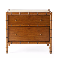Commode moderne en bois massif FERLY, commode de rangement pour chambre à coucher, armoire à tiroirs en bois, meubles pour la maison
