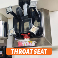 La máquina de helados de tecnología inteligente facilita la preparación de helados suaves para mezclar y dispensar helados suaves