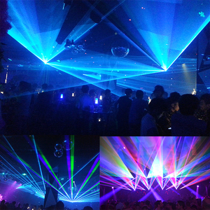 Công suất cao 15 Wát <span class=keywords><strong>RGB</strong></span> đầy đủ màu sắc 3D laser chiếu DMX512 ánh sáng laser cho DJ Disco sân khấu - Product Image 6