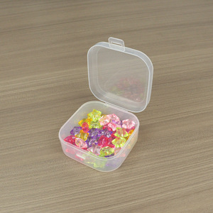 Transparent Plastic <b>Storage</b> <b>Box</b> Square With Lid For <b>Small</b> Parts Organizing Jewelry Chips Screws F70F80F90 - Product Image 3
