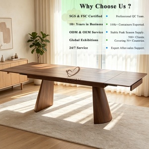 Table à <span class=keywords><strong>manger</strong></span> contemporaine en céramique avec base métallique OKAY Project Supply, assemblage facile, table à <span class=keywords><strong>manger</strong></span> en pierre frittée pour la maison, fabrication en usine - Product Image 1