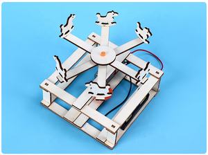 Carrusel Eléctrico DIY, Juguete Científico para Niños, Kits de Experimentos, Educación STEM Creativa, Proyecto Escolar de Innovación - Product Image 3