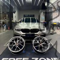 Jantes de voiture de tourisme mécaniques noires de 19 pouces, fabrication par fluage, ABT, adaptées à Audi Q3 Q5 RS3 A6 A7 A8 S4 S5 Allroad A5685