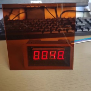 Lámina Acrílica Translúcida Negro Oscuro, Paneles de Vidrio, Panel de Pantalla Digital Translúcido LED, Acrílico de Tamaño y Color Personalizados - Product Image 3