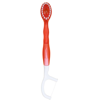 Brosse à dents à billes aromatisées, sans eau, sans dentifrice, jetable, pré-encollées, pour l'hygiène buccale en voyage et en déplacement professionnel