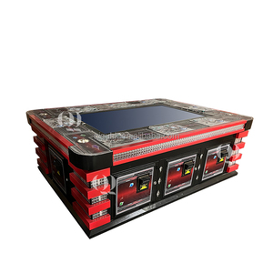 QIQU Source Factory Mejor precio Máquina de juego de tiro de pescado de alta calidad 55 pulgadas 8 jugadores Gabinete rojo desmontable - Product Image 2