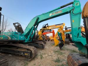 Excavadora Kobelco Sk200 fabricada en Japón, motor Original de alto rendimiento, excavadora Kobelco de 20 toneladas a la venta - Product Image 6