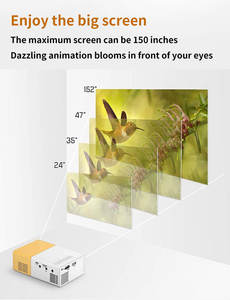 <span class=keywords><strong>Projecteur</strong></span> vidéo Home cinéma portable 1080p Native Full Hd 1920*1080 Distance <span class=keywords><strong>focale</strong></span> plus courte - Product Image 5