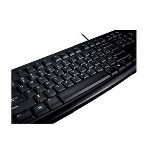 Logitech K120 Clavier filaire 104 touches USB 2.0 Ce Plug-and-play Clavier USB Résistance aux éclaboussures Membrane authentique durable - Product Image 5