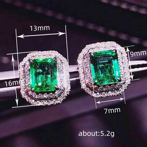 Eleganti Orecchini a Perno Rettangolari a Doppio Strato per Donne, Accessori per Orecchie Semplici per Uso Quotidiano - Product Image 4