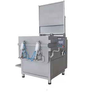 high quality automatic sausage used 304 stainless steel vacuum meat mixer industrial