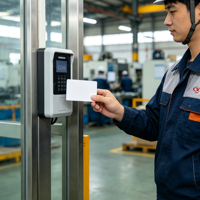 Carte d'accès NFC haute fréquence personnalisée pour le contrôle d'accès autorisé et l'identification sans contact