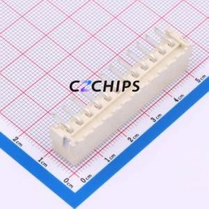 HCZZ0596-12 Wire-to-Board Pin Header SMD,P=3.96mm Connector 1x12P 3.96mm Vertical Mount VH - Product Image 2