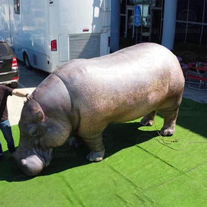Grands modèles gonflables d'éléphant, <span class=keywords><strong>de</strong></span> requin, <span class=keywords><strong>de</strong></span> rhinocéros, d'hippopotame, <span class=keywords><strong>de</strong></span> tortue et <span class=keywords><strong>de</strong></span> <span class=keywords><strong>girafe</strong></span> pour la décoration publicitaire - Product Image 4