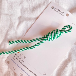 Handmade Cute DIY Braided Rope Phone Strap Keychain Pendant Wholesale <b>Polyester</b> Knot Paracord <b>Lanyard</b> Phone Strap - Product Image 4