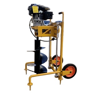 Diesel hoặc gas Powered bài lỗ Digger Trái Đất <span class=keywords><strong>Auger</strong></span> Máy đào cho bài lỗ đào khoan cây trồng - Product Image 1