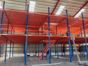 Warehouse Multi-Layer Attic <strong>Storage</strong> Heavy Duty Rack Supported Steel <strong>Mezzanine</strong> <strong>Floor</strong> for Sale - Product Image 2