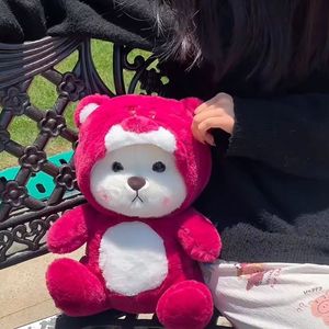 <b>Cute</b> Transforming Nana <b>Bear</b> Super Soft Plush Toy Doll PP Cotton Filling for Girls Children Large Strawberry Pillow Birthday Gift - Product Image 6
