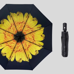 Wholesale Guangdong Modern Design Manual Sunshade <b>Umbrellas</b> 3-Fold <b>Automatic</b> Open Windproof UV Protection Business Gifts Custom - Product Image 5