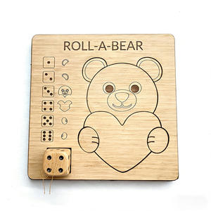 Jeu de <span class=keywords><strong>dés</strong></span> en bois de qualité supérieure, directement de l'usine, jeu de <span class=keywords><strong>dessin</strong></span> d'animaux, art créatif, apprentissage, <span class=keywords><strong>dés</strong></span> en bois pour enfants, jeu éducatif - Product Image 2