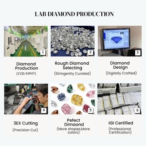 Diamanti sciolti Huacan da 1-3 carati, certificati IGI, coltivati in laboratorio, taglio Marquise, colore D, purezza VVS, forati al laser, per la creazione di gioielli - Product Image 6