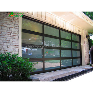 ADVANCE fabricante venta al por mayor <span class=keywords><strong>control</strong></span> remoto seccional superior sin marco aluminio espejo vidrio puertas de garaje con precio barato - Product Image 1