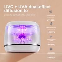 Nettoyeur ultrasonique UV pour bijoux, montres, prothèses dentaires, aligneurs, gouttières et protège-dents