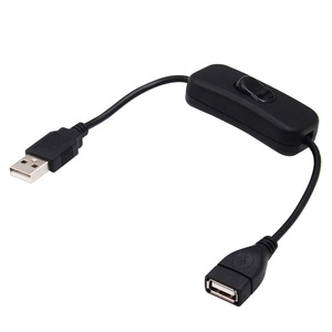 Câble d'extension USB 2.0 mâle à femelle Câble de <span class=keywords><strong>chargeur</strong></span> USB avec interrupteur marche/arrêt - Product Image 2