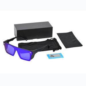 <span class=keywords><strong>ANSI</strong></span> <span class=keywords><strong>Z87</strong></span>規格適合 高品質 カスタムロゴ入り 安全釣り用メガネ サイドシールド付き スクエアミラー 偏光リムレスサングラス 男女兼用 - Product Image 5