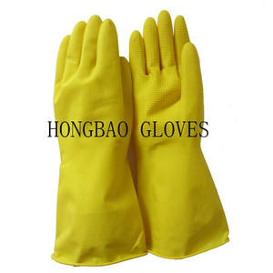 جودة عالية 60 جرام صفراء اللاتكس المطبخ للماء أحمر برتقالي غسل الأطباق تنظيف الغسيل قابلة لإعادة الاستخدام لإعداد الطعام - Product Image 4