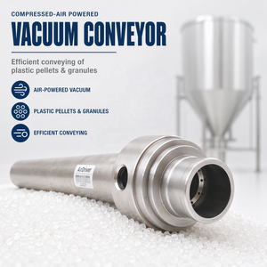 Cargador de Tolva por Vacío para Gránulos de Plástico, Transportador de Aire Comprimido, Máquina Auxiliar para Moldeo por Inyección - Product Image 6