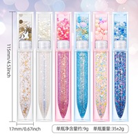 Maquillage à paillettes liquides de marque privée, fard à paupières à paillettes 6 couleurs, maquillage pour les yeux