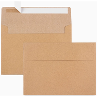 Enveloppe de Courrier en Papier Kraft Épaissi Auto-adhésif Facilement Découpable Recyclable Sac d'Archivage Pochette d'Expédition pour Documents Lihao