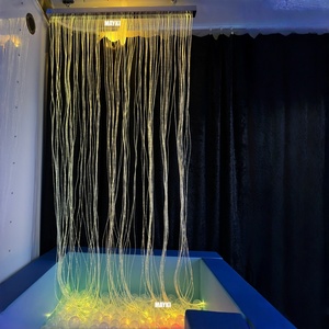 Cortina de Fibra Óptica Interactiva para Educación Especial, Cortina de Fibra Óptica con Cambio de Color, Equipo Sensorial LED para Autismo - Product Image 1