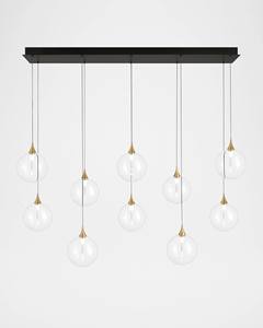 โคมระย้าทองเหลืองและสีชมพูตกแต่งเก๋ไก๋ย้อนยุคสำหรับห้องนอนและห้องเด็กผู้หญิง - Product Image 6