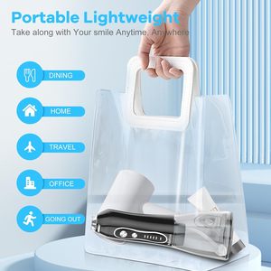 H2ofloss HF-6 Irrigador <span class=keywords><strong>Dental</strong></span> Inalámbrico Mejorado, Irrigador Oral Eléctrico Profesional, <span class=keywords><strong>Limpiador</strong></span> de Dientes con Chorro de Agua - Product Image 5
