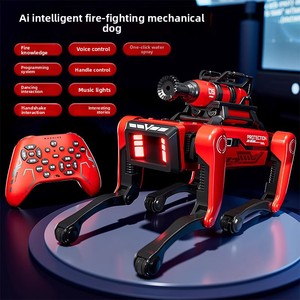 <span class=keywords><strong>Robot</strong></span> <span class=keywords><strong>chien</strong></span> de sauvetage électrique intelligent à commande vocale avec pulvérisation d'eau, jouet RC <span class=keywords><strong>interactif</strong></span> programmable éducatif pour les 8-14 ans - Product Image 3