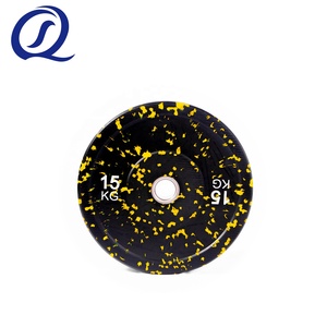 High Quality Durable Camouflage Color Cross Fitness Equipment <strong>Rubber</strong> Bumper <strong>Weight</strong> Barbell <strong>Plates</strong> - Product Image 2