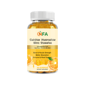 Gomitas de Calcio, Magnesio y Zinc OEM ODM con Vitamina, Calcio y Boro para Mejorar la Densidad Ósea, la Inmunidad, la Energía y el Estado de Ánimo - Product Image 1