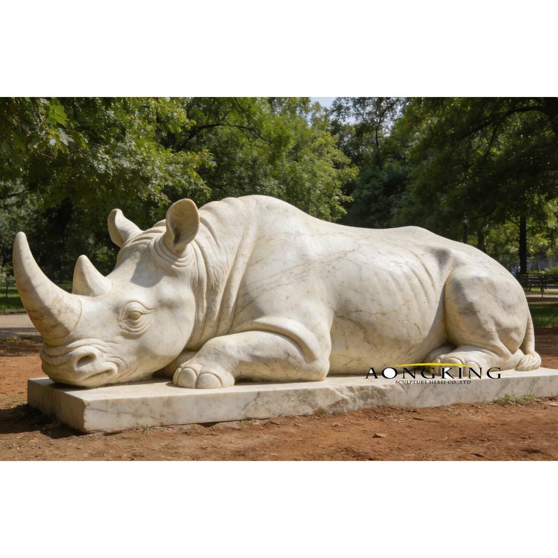Life Size Modern Hand Carved Marble