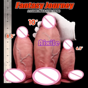 Dildo réaliste pour la stimulation du point G, <span class=keywords><strong>orgasme</strong></span> mains libres, gros pénis géant, jouet sexuel pour adultes, pour couples, hommes, femmes, jeu <span class=keywords><strong>anal</strong></span> <span class=keywords><strong>gay</strong></span> - Product Image 4