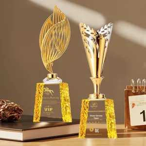 Ngón tay cái lên tuyệt vời CHA thể thao kim loại cúp tùy chỉnh thực hiện sơn giải thưởng cạnh tranh đội xuất sắc nhân viên bán hàng - Product Image 3