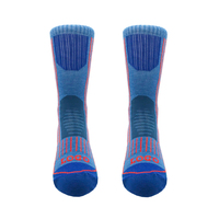 Chaussettes de randonnée épaisses en laine mérinos personnalisées pour le ski, le sport, l'hiver et le voyage