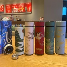 Thermos à vide intelligent avec affichage de la température, 350 ml, 500 ml, en acier inoxydable 304, bouteille d'eau portable, logo personnalisé - Product Image 6