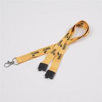 CH Wholesale Sublimation Printing Polyester Lanyards With Logo Custom Certification Keychain OEM ODM ECO Promotion Event Gifts