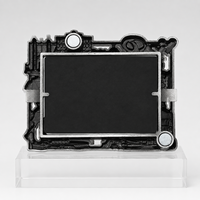 Cadeau promotionnel en gros, souvenir touristique personnalisé en résine 3D, aimant de réfrigérateur avec cadre photo, Rome, Italie, Berlin, Allemagne